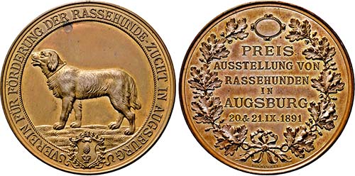 Bronzemedaille 1891 (Drentwett) ... 