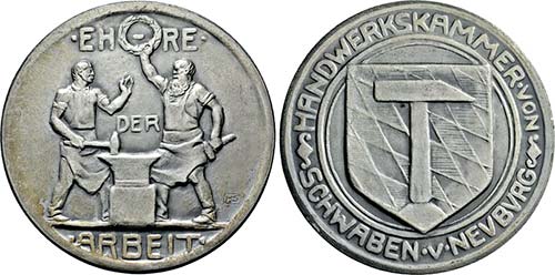 Ehrenzeichen o.J. (1909; Silber, ... 