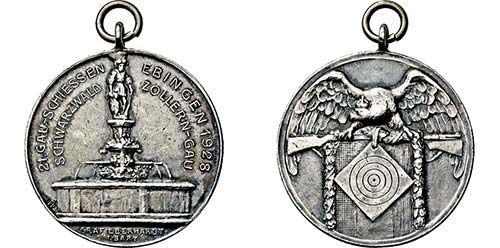 Medaille 1928 (unsigniert) auf das ... 