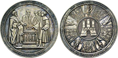 Medaille 1828 (Stempel von Henri ... 
