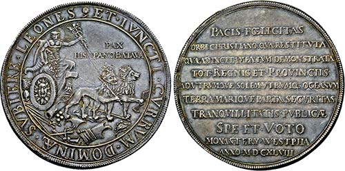 Medaille 1648 (Stempel von ... 