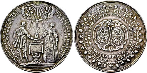 Friedrich III. 1616-1659, Medaille ... 