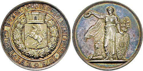 Medaille 1875 (Stempel von Karl ... 