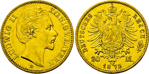 Ludwig II. 1864-1886, München.20 ... 