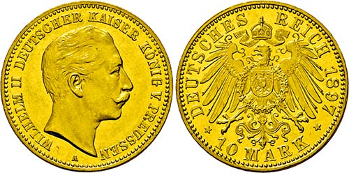Wilhelm II. 1888-1918, Berlin.10 ... 