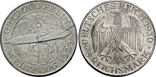 Berlin.5 Reichsmark 1930 A ... 