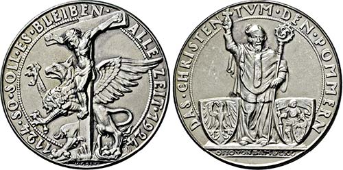Medaille 1924 . {\b Otto von ... 