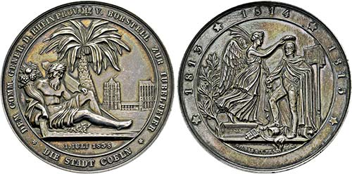 KÖLN, STADT   - Medaille 1838 ... 