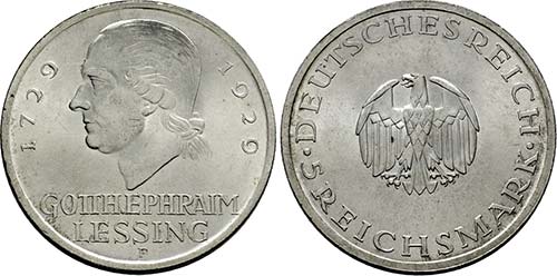 WEIMARER REPUBLIK   - 5 Reichsmark ... 