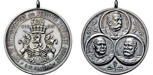 BERLIN, STADT   - Medaille 1907 ... 