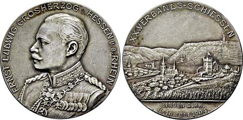 BINGEN, STADT   - Medaille 1904 ... 