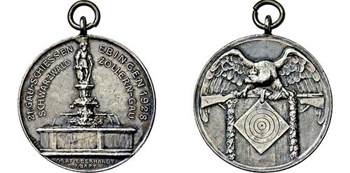 EBINGEN, STADT   - Medaille 1928 ... 