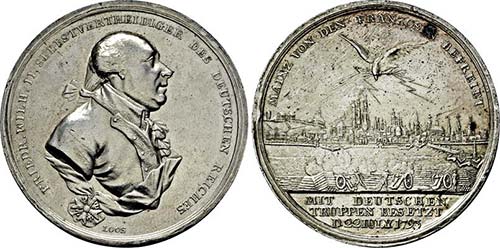 MAINZ, STADT   - Medaille 1793 ... 