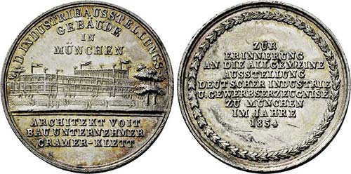 MÜNCHEN, STADT   - Medaille 1854 ... 