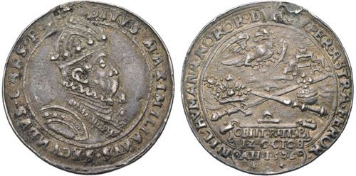 Maximilian II. 1564-1576, Medaille ... 