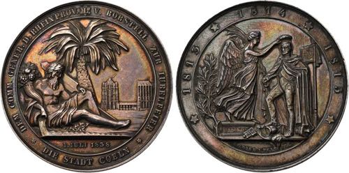 KÖLN, STADT   - Medaille 1838 ... 