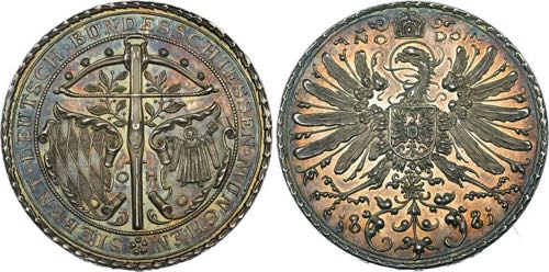 MÜNCHEN, STADT   - Medaille 1881 ... 