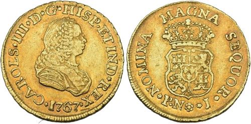 Carlos III. 1759-1788, Popayan.2 ... 