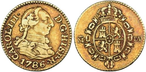 Carlos III. 1759-1788, Madrid.1/2 ... 