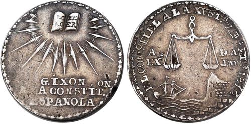 Fernando VII. 1808-1833, Medaille ... 