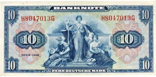 o.J. 10 Deutsche Mark 1948 ... 