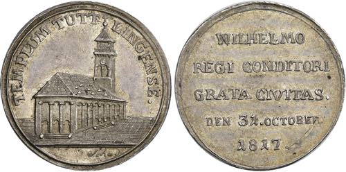 TUTTLINGEN, STADT   Medaille 1817 ... 