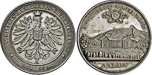 AALEN, REICHSSTADT   Medaille 1894 (Prägung ... 