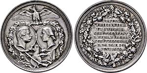 BERLIN, STADT   Medaille 1858 (Staudigel) ... 