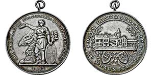 BRAUNSCHWEIG, STADT   Medaille 1890 ... 