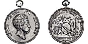 DRESDEN, STADT   Medaille 1829 (Krüger) auf ... 