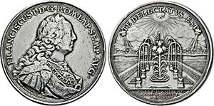FRANKFURT, FREIE REICHSSTADT   Medaille 1745 ... 