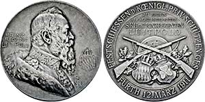 FÜRTH, STADT   Medaille 1910 (Lauer) auf ... 