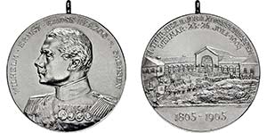 WEIMAR, STADT   Medaille 1893 (Lauer) VI. ... 