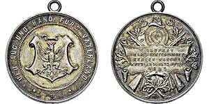 WETZLAR, STADT   Medaille 1892 auf das V. ... 