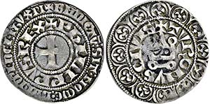 Philippe III le Hardi. 1270-1285, Gros ... 