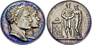 Napoléon I. 1804-1815, Medaille 1810 ... 