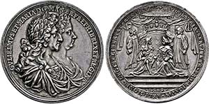 William and Mary. 1688-1694, Große ... 