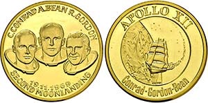 Goldmedaille 1969 (Prägung Heraeus; 999,9 ... 