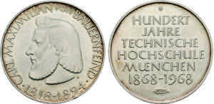 MÜNCHEN, STADT   Medaille 1968 (signiert L) ... 