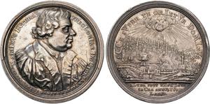 NÜRNBERG, FREIE REICHSSTADT   Medaille 1717 ... 