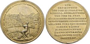 NÜRNBERG, FREIE REICHSSTADT   Medaille 1784 ... 