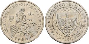 WEIMARER REPUBLIK   Berlin.3 Reichsmark 1930 ... 