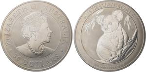 AUSTRALIEN   Elizabeth II., Perth.30 Dollars ... 