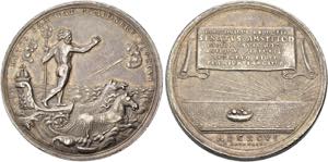 NIEDERLANDE-AMSTERDAM, STAD   Medaille 1696 ... 