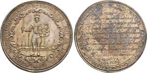 NIEDERLANDE-GRONINGEN, STAD   Medaille 1694 ... 