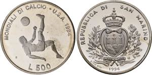 SAN MARINO   Roma.Mint Set 1994 (835 fein) ... 