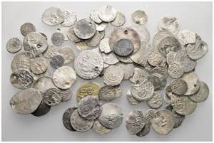 LOTS  o.J. Orientalen. 93 Silbermünzen des ... 
