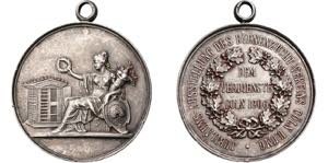 KÖLN, STADT   Bronzemedaille 1888 ... 