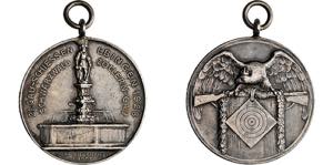 EBINGEN, STADT   Medaille 1928 (unsigniert) ... 