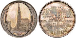 LANDSHUT, STADT   Medaille 1831 (Stempel von ... 